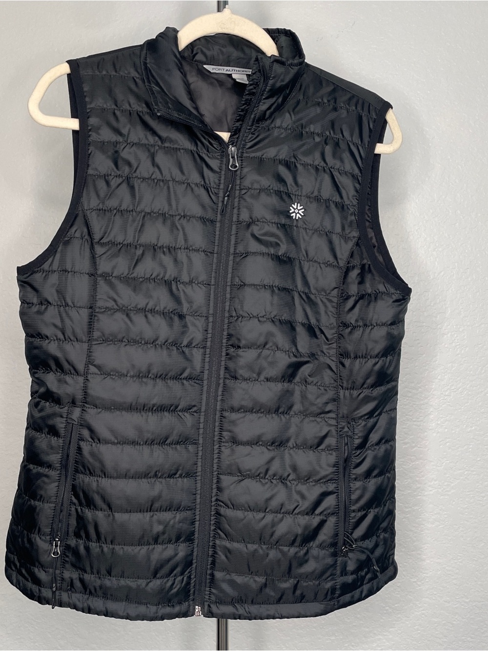 Port Authority Ladies Puffer Vest Size M Full Zip Packable Puffy Jacket‎ Hiking